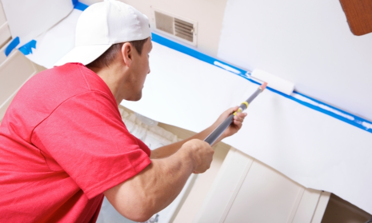Painting a galaxy ceiling