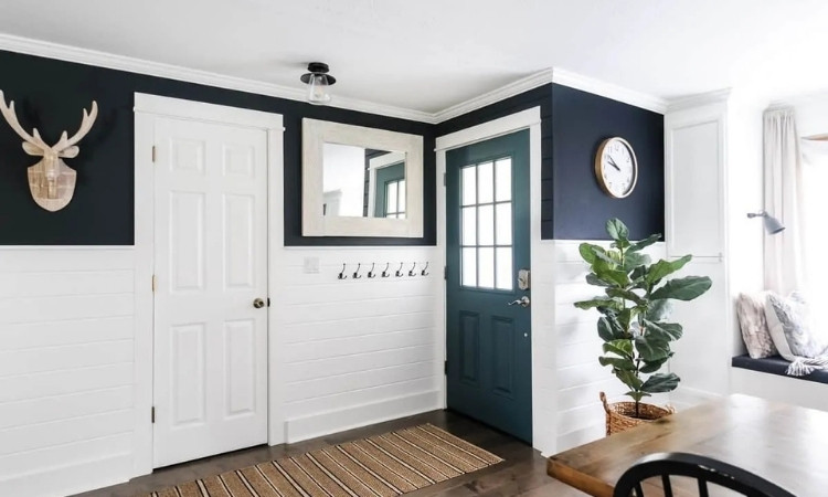 How to Paint Shiplap