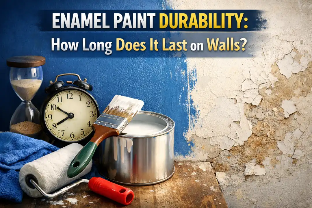 Enamel Paint Durability: How Long Does It Last on Walls?